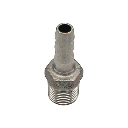 3/8" Male BSP X 3/8" OD Barb Barbed Adapter - 304 Stainless Steel Pipe Fitting