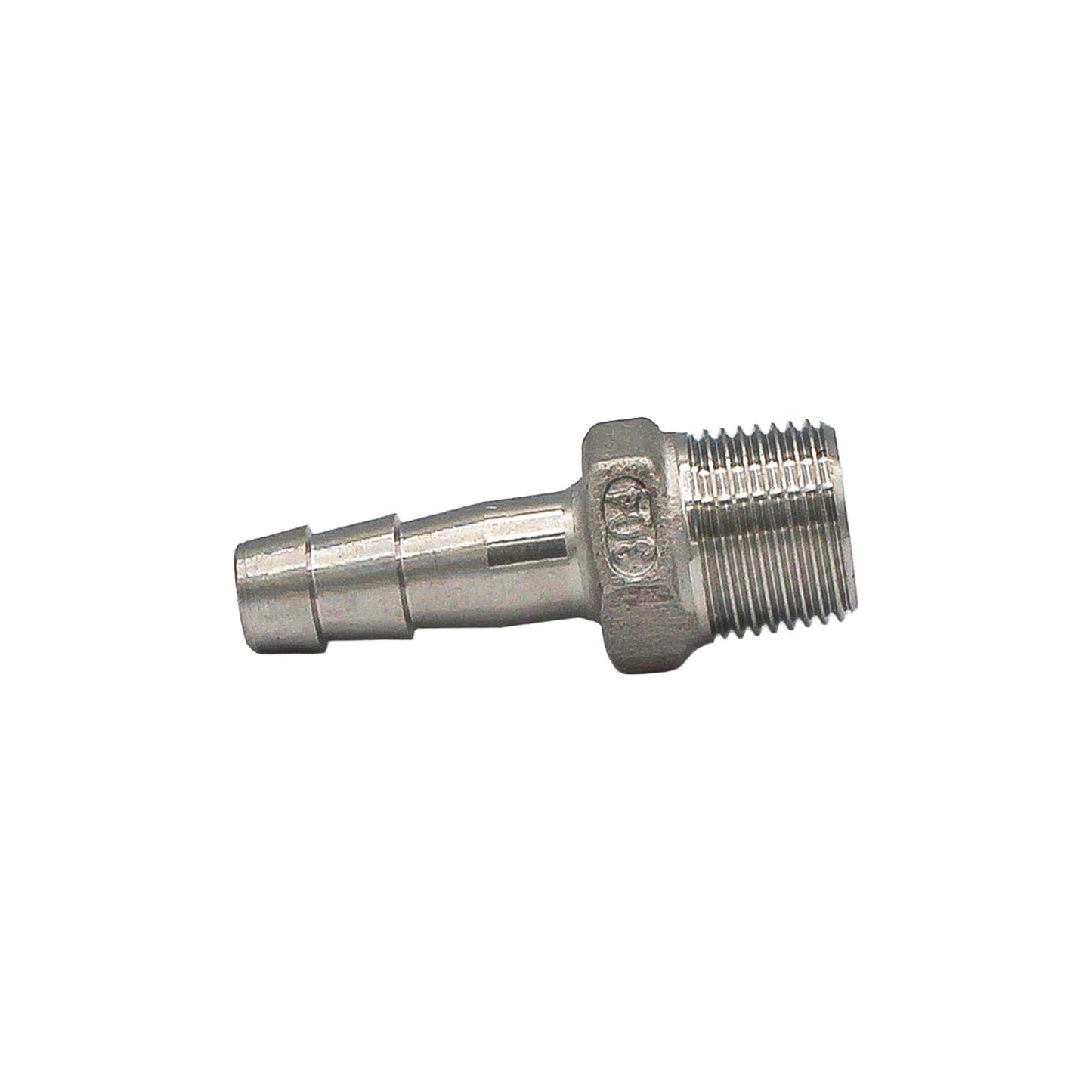 3/8" Male BSP X 3/8" OD Barb Barbed Adapter - 304 Stainless Steel Pipe Fitting