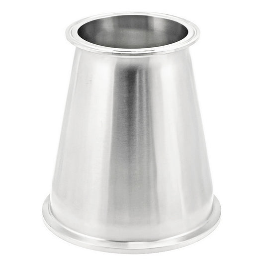 Stainless Steel 6" x 4" Tri-Clover Concentric Reducer (Long)