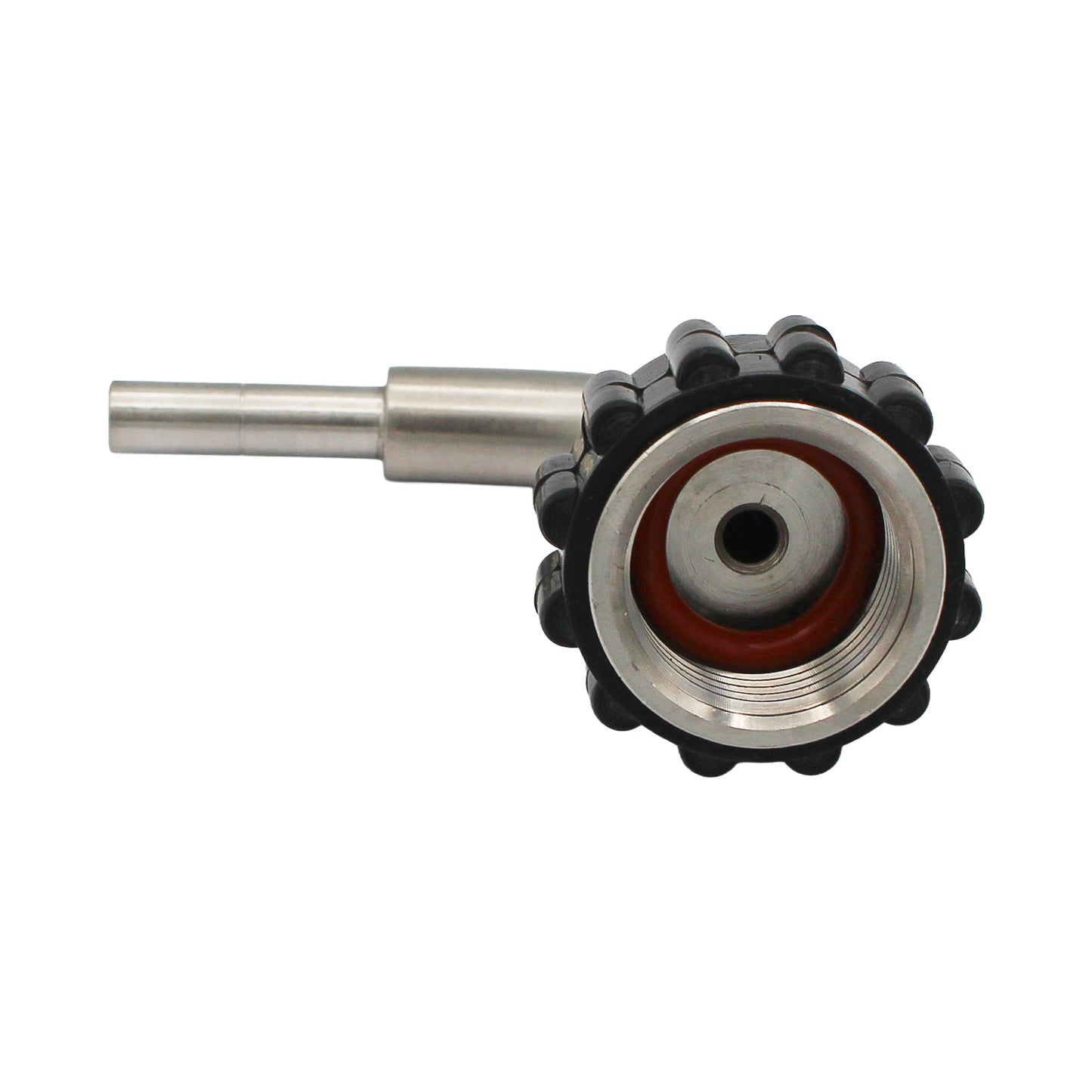 Stainless Steel Quick Connector 90° Elbow - 1/2" Female NPT X 1/4" (6.35mm)
