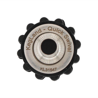 Stainless Steel Quick Connector Fitting - 1/2" Female NPT X 3/8" (9.5mm)