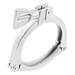 Kegland Stainless Steel Tri-Clover Three Segment Clamp - 4" TC