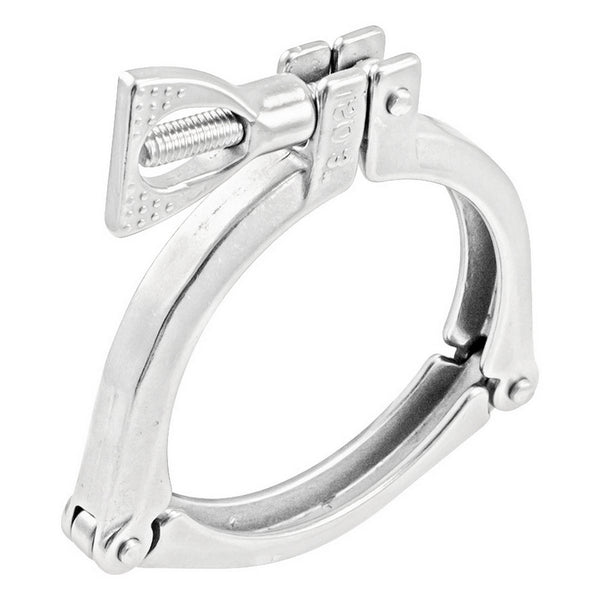 Stainless Steel Tri-Clover Three Segment Clamp - 4" TC
