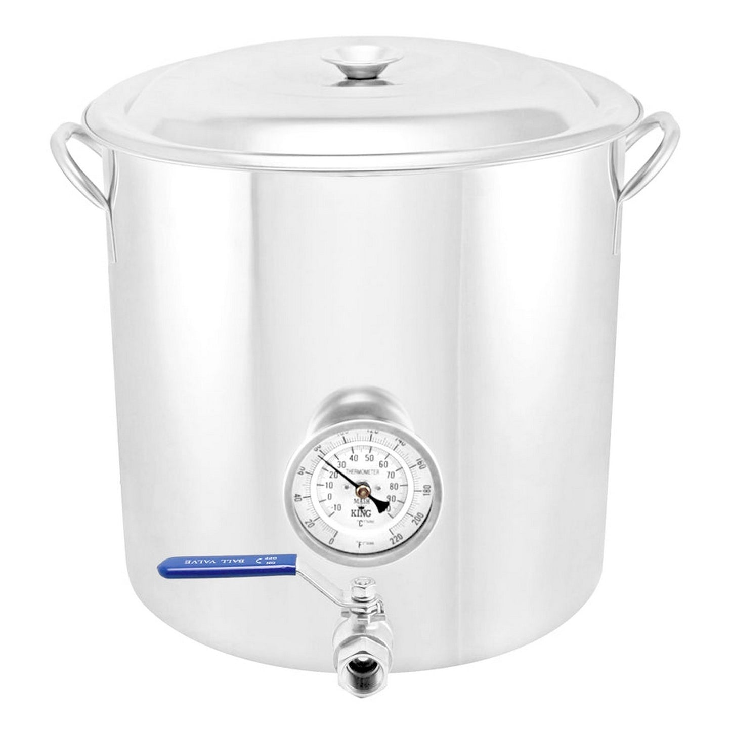 8 Gallon (30L) Stainless Steel Weldless Brew Pot