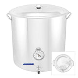 Stainless Steel Weldless Kettle - 25 Gallon (95L)