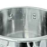 Stainless Steel Weldless Brew Kettle - 21L - Etched Interior Markings