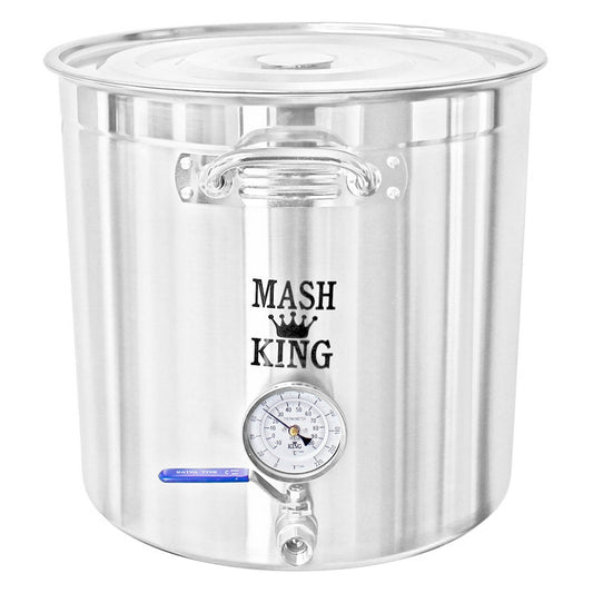 Mash King 13 Gallon (49L) 201 Stainless Steel Weldless Brew Kettle
