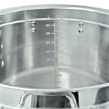 Stainless Steel Weldless Brew Kettle - 70L - Etched Volume Markings