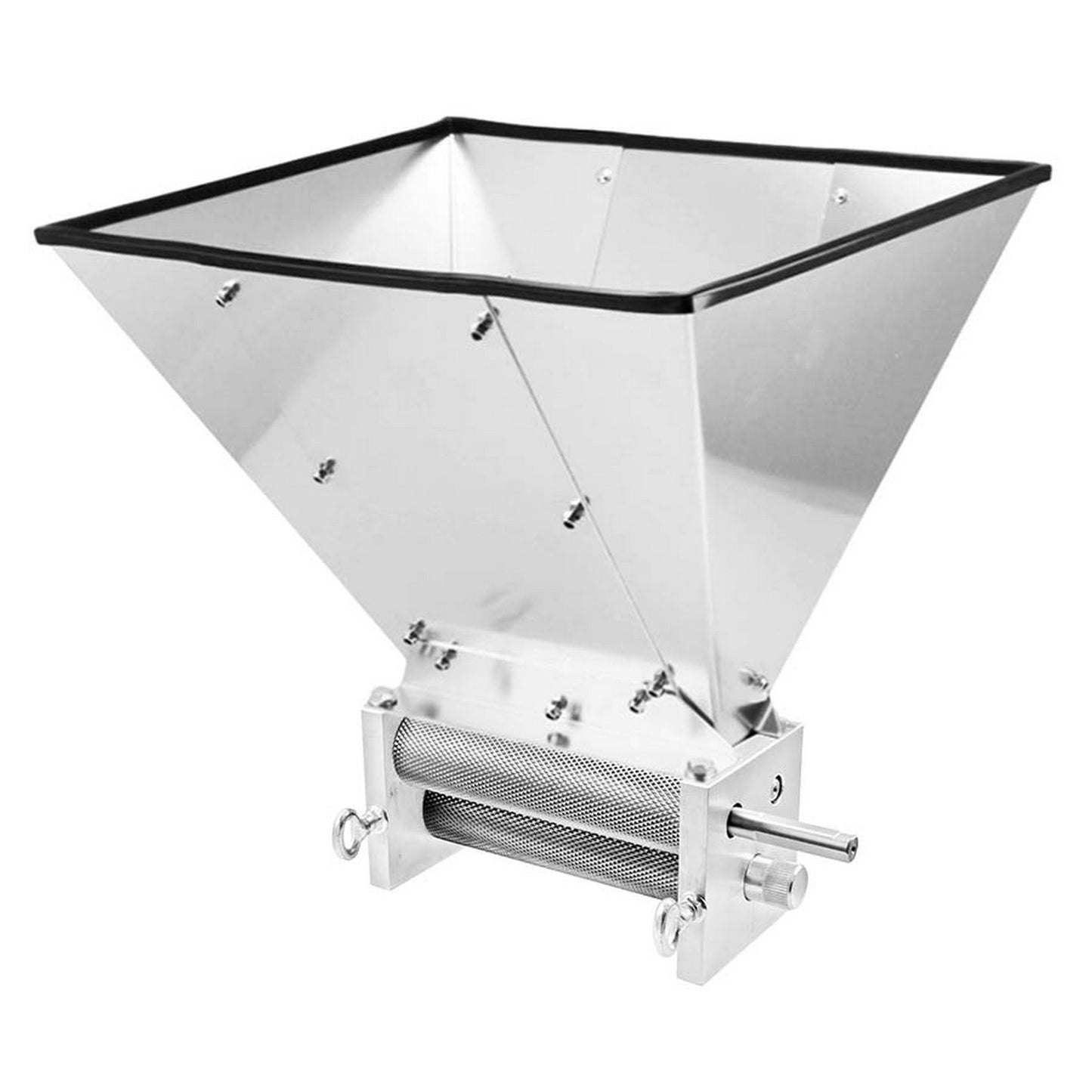 Kegland Malt Muncher Three Roller Malt Mill (Hopper & Base Board)