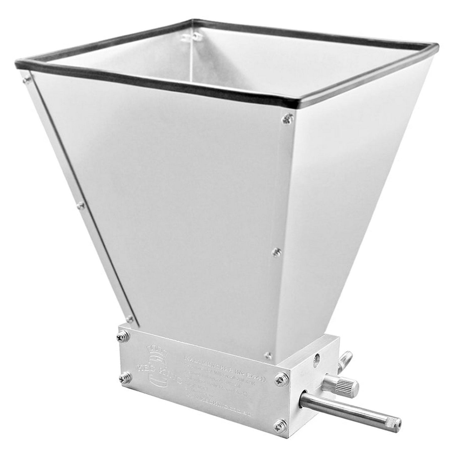 Kegland Malt Muncher Dual Roller Mill (Hopper & Base Board)