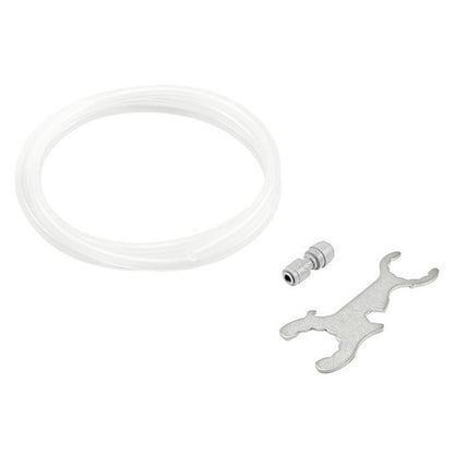 Kegland Brushed Stainless Steel Beer Tower Duotight Kit - Single Faucet