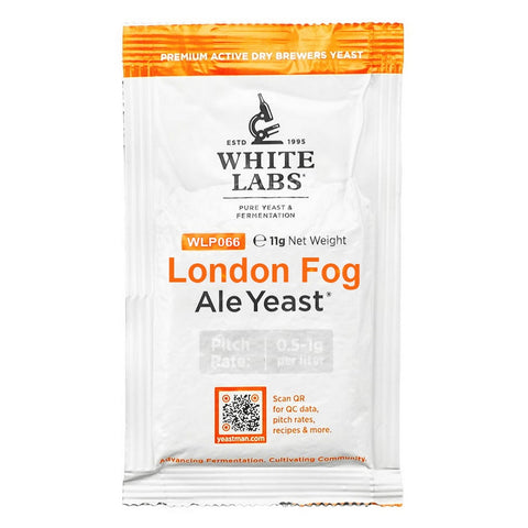 White Labs London Fog Dry Ale Yeast [WLP066] (11 g)