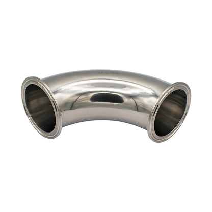 2.5" Tri Clamp 90° Elbow - Tri Clover Sanitary Stainless Steel Fitting