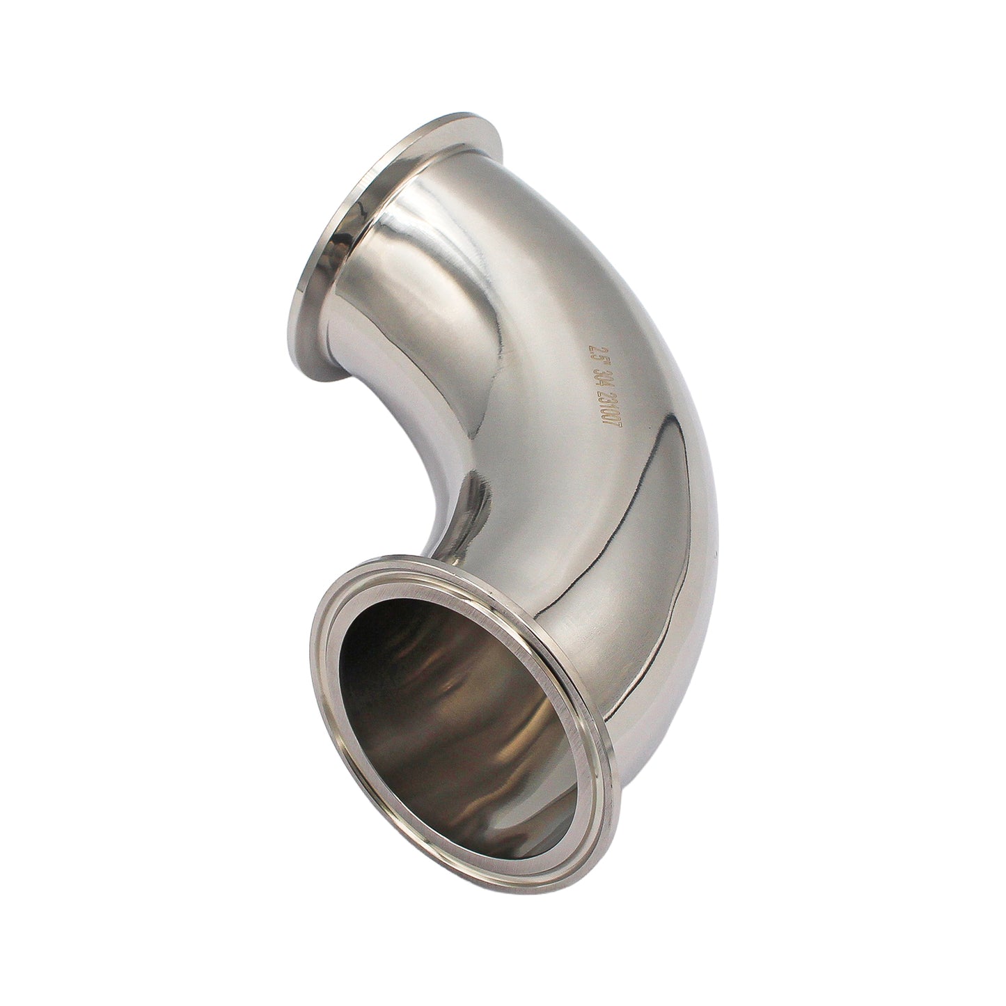 2.5" Tri Clamp 90° Elbow - Tri Clover Sanitary Stainless Steel Fitting
