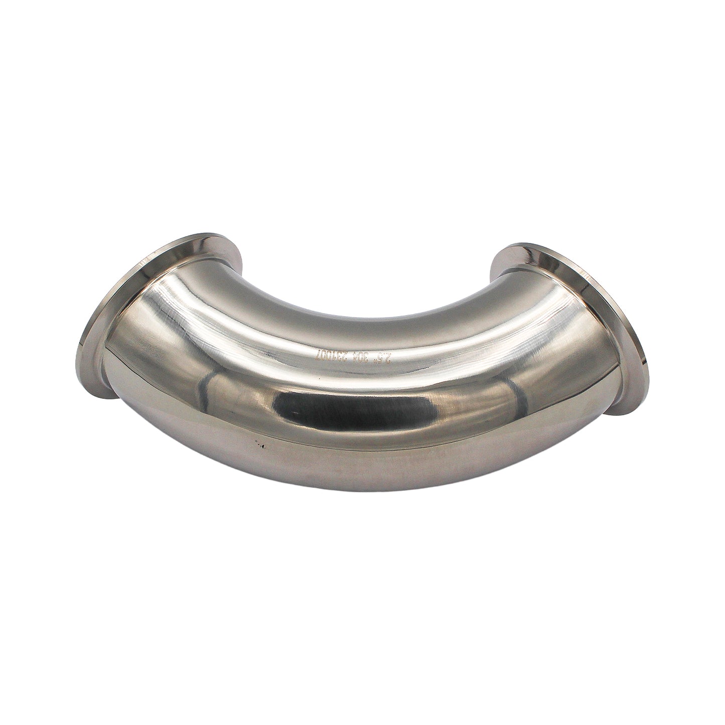 2.5" Tri Clamp 90° Elbow - Tri Clover Sanitary Stainless Steel Fitting