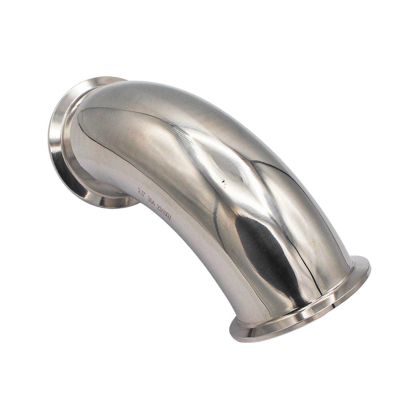 2.5" Tri Clamp 90° Elbow - Tri Clover Sanitary Stainless Steel Fitting