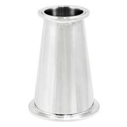 Stainless Steel Tri-Clover Concentric Reducer - 3" TC X 2" TC