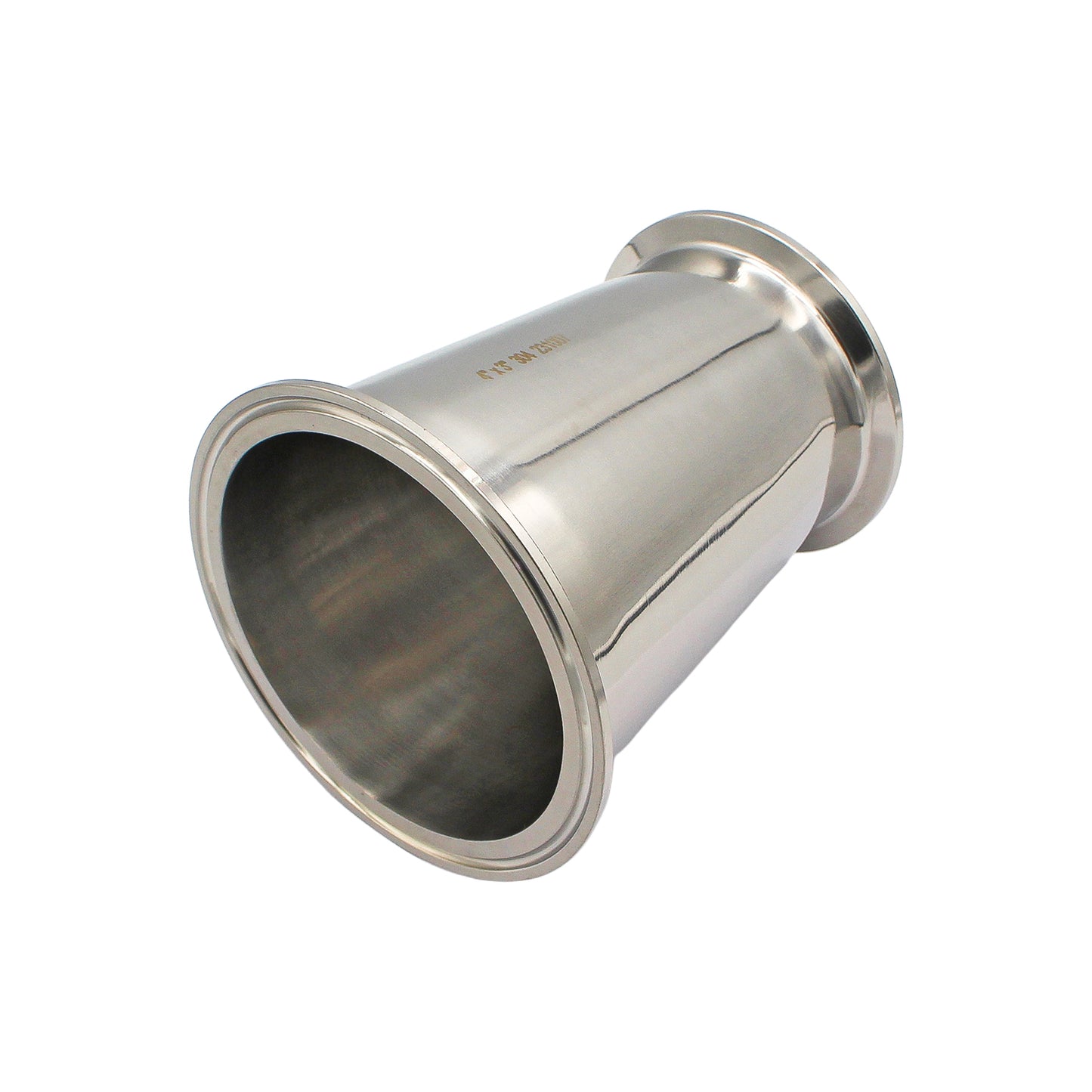 4" X 3" Tri Clamp Concentric Reducer - Tri Clover Sanitary Stainless Steel Fitting