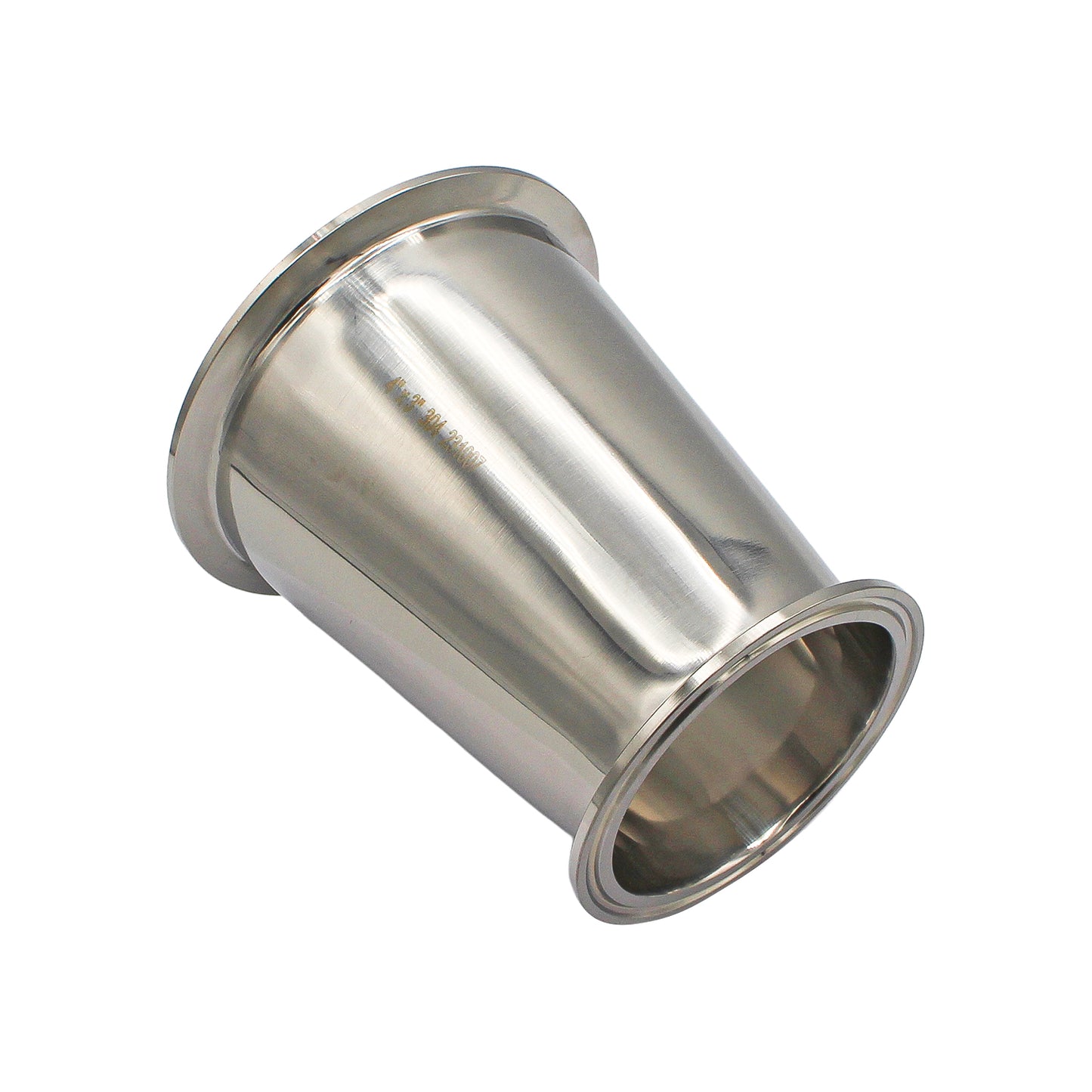 4" X 3" Tri Clamp Concentric Reducer - Tri Clover Sanitary Stainless Steel Fitting