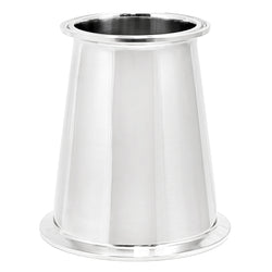 Stainless Steel Tri-Clover Concentric Reducer - 4" TC X 3" TC