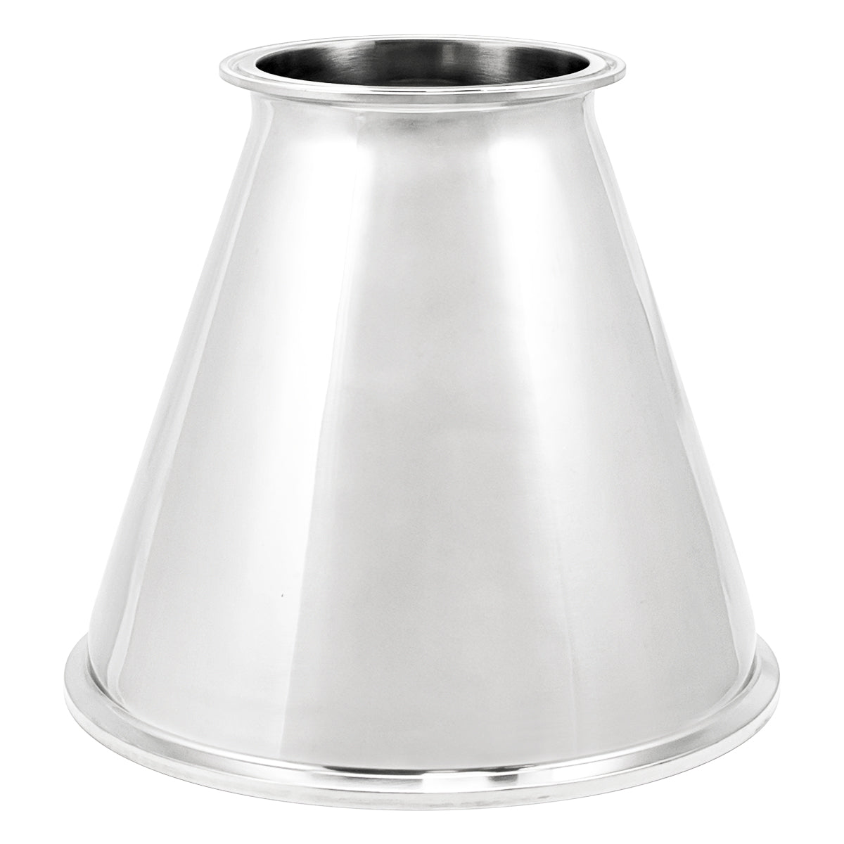 Stainless Steel 8" X 4" Tri-Clover Concentric Reducer (Short)