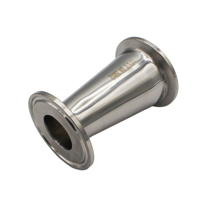 1.5" X 1" Tri Clamp Eccentric Reducer - Tri Clover Sanitary Stainless Steel Fitting
