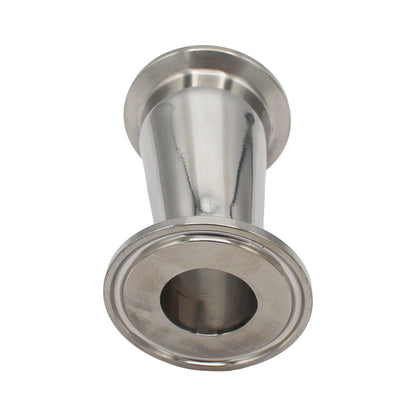 1.5" X 1" Tri Clamp Eccentric Reducer - Tri Clover Sanitary Stainless Steel Fitting