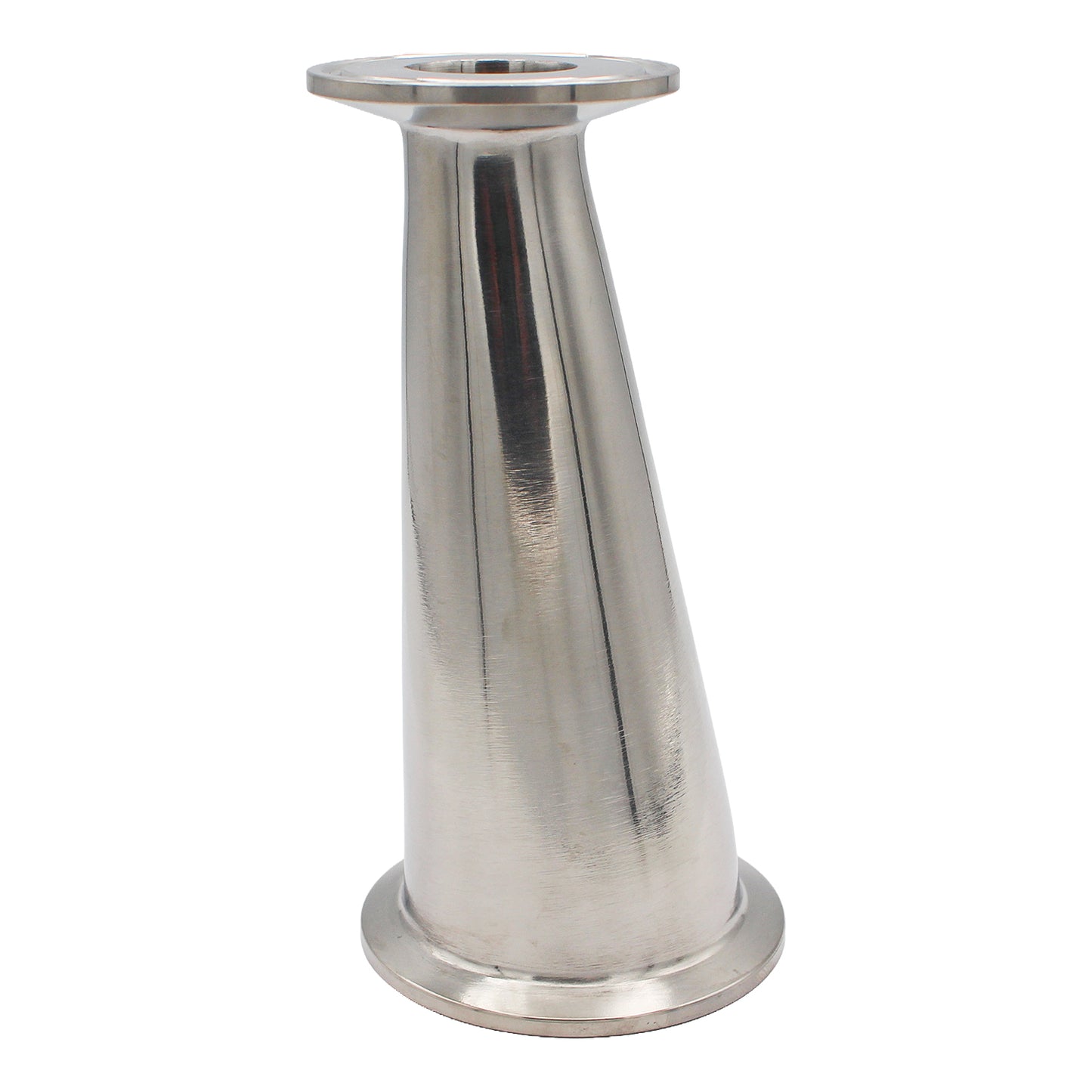 2" X 1" Tri Clamp Eccentric Reducer - Tri Clover Sanitary Stainless Steel Fitting