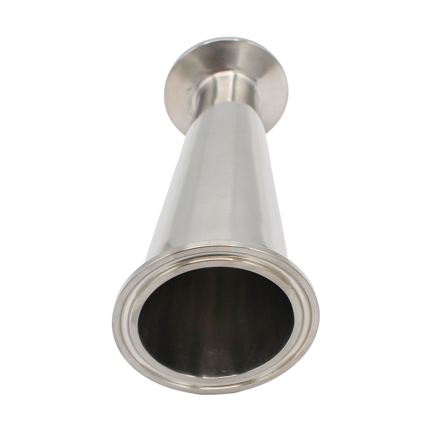 2" X 1" Tri Clamp Eccentric Reducer - Tri Clover Sanitary Stainless Steel Fitting