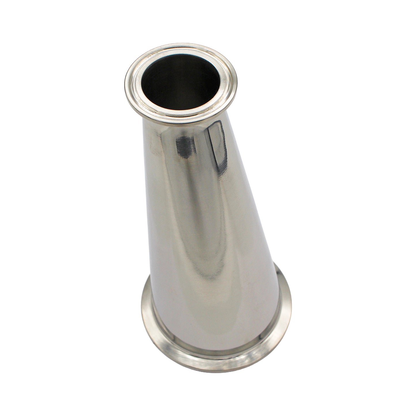 3" X 1.5" Tri Clamp Eccentric Reducer - Tri Clover Sanitary Stainless Steel Fitting