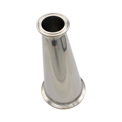 3" X 1.5" Tri Clamp Eccentric Reducer - Tri Clover Sanitary Stainless Steel Fitting
