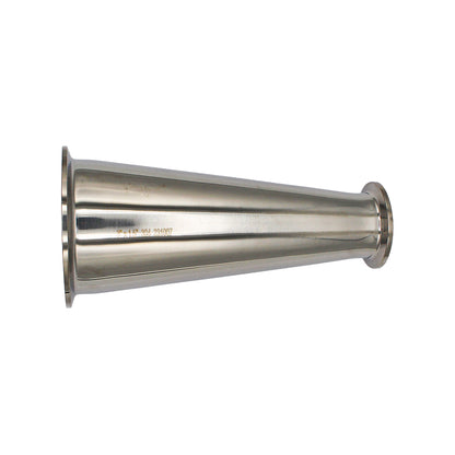 3" X 1.5" Tri Clamp Eccentric Reducer - Tri Clover Sanitary Stainless Steel Fitting