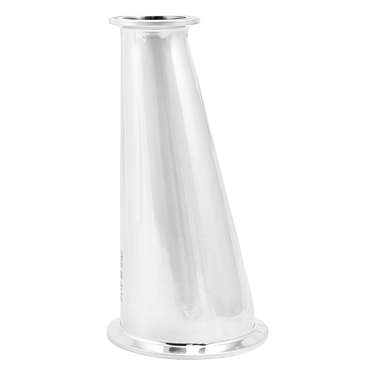 3" X 1.5" Tri Clamp Eccentric Reducer - Tri Clover Sanitary Stainless Steel Fitting