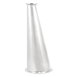 Stainless Steel Tri-Clover Eccentric Reducer - 4" TC X 1.5" TC