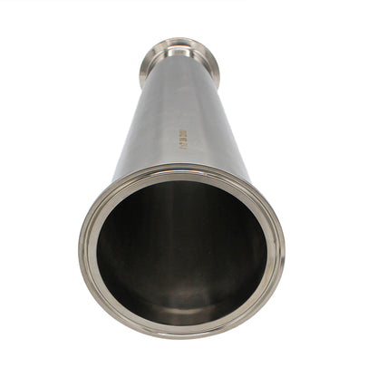 4" X 2" Tri Clamp Eccentric Reducer - Tri Clover Sanitary Stainless Steel Fitting