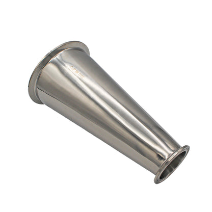 4" X 2" Tri Clamp Eccentric Reducer - Tri Clover Sanitary Stainless Steel Fitting