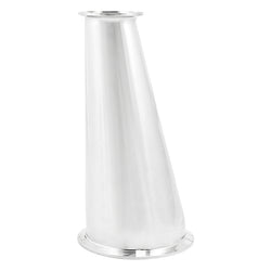 Stainless Steel Tri-Clover Eccentric Reducer - 4" TC X 2" TC