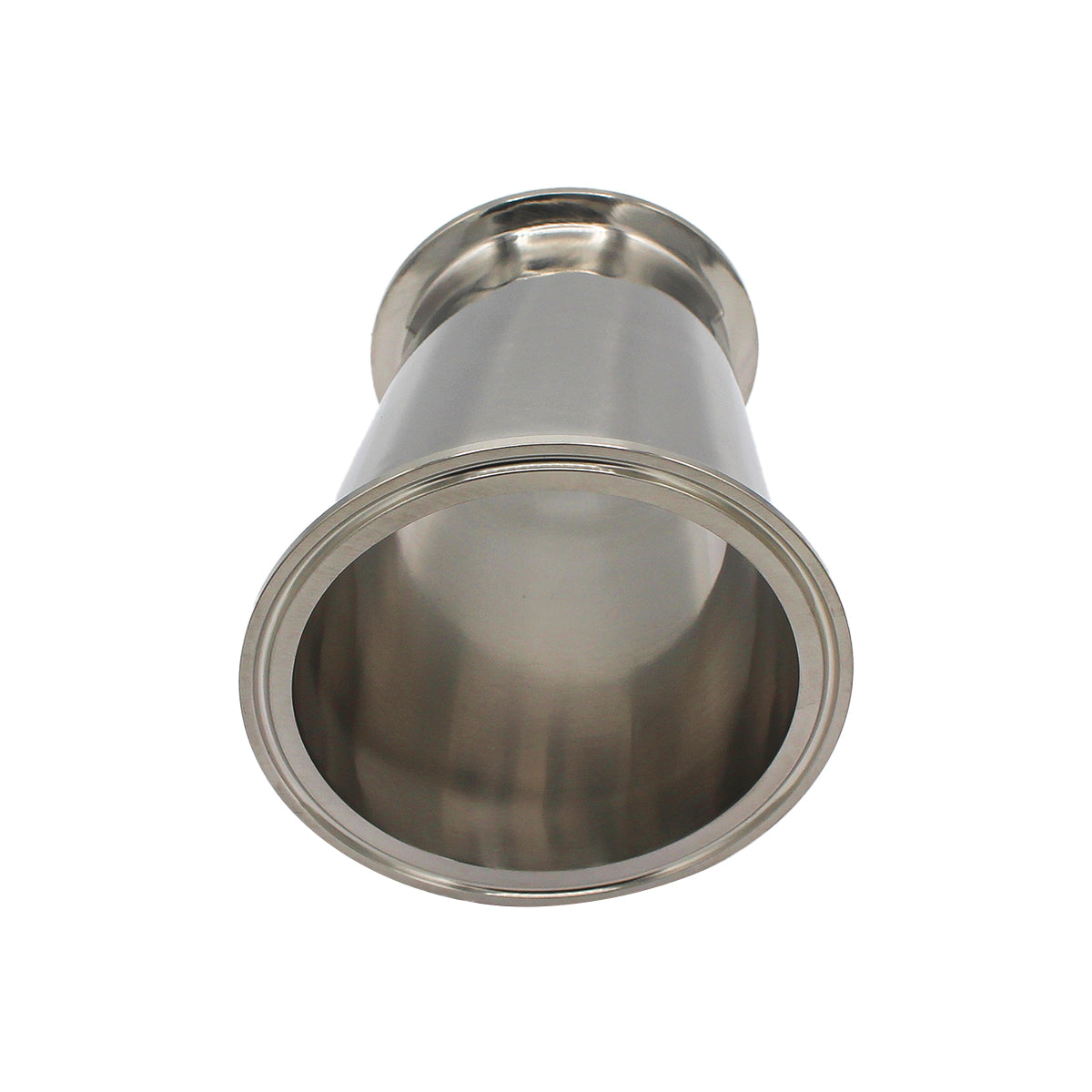 4" X 3" Tri Clamp Eccentric Reducer - Tri Clover Sanitary Stainless Steel Fitting
