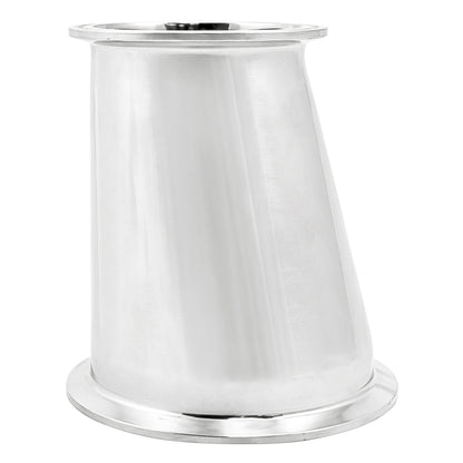 4" X 3" Tri Clamp Eccentric Reducer - Tri Clover Sanitary Stainless Steel Fitting