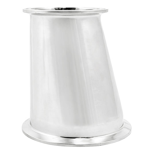 4" X 3" Tri Clamp Eccentric Reducer - Tri Clover Sanitary Stainless Steel Fitting