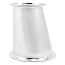 Stainless Steel Tri-Clover Eccentric Reducer - 4" TC X 3" TC