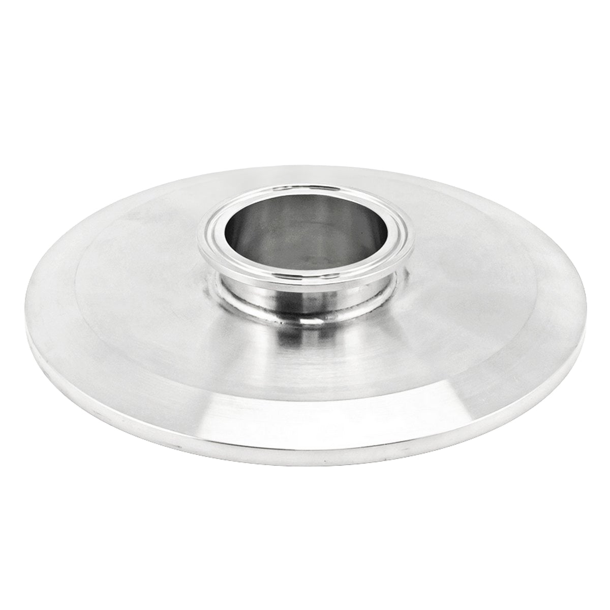 Stainless Steel 6" X 2" Tri-Clover Cap Reducer (Short)