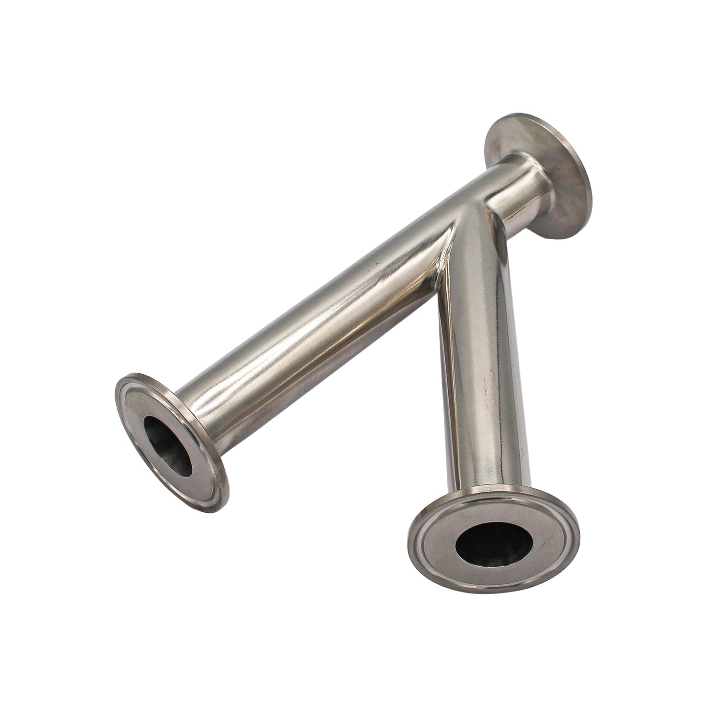 1" Tri Clamp Lateral Wye (Y-fitting)- Sanitary Stainless Steel