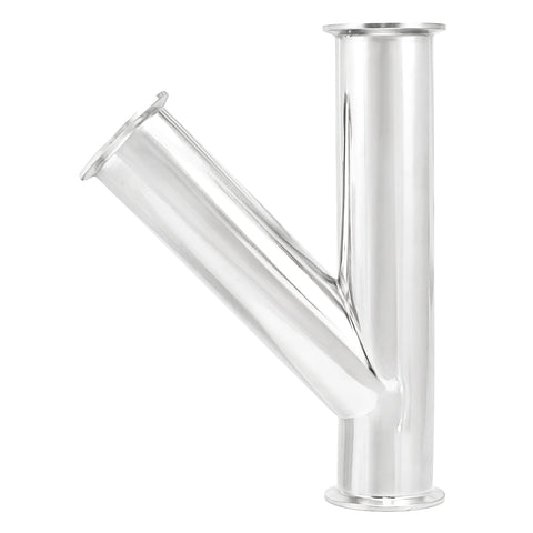 Stainless Steel Tri-Clover Lateral Wye - 2" TC