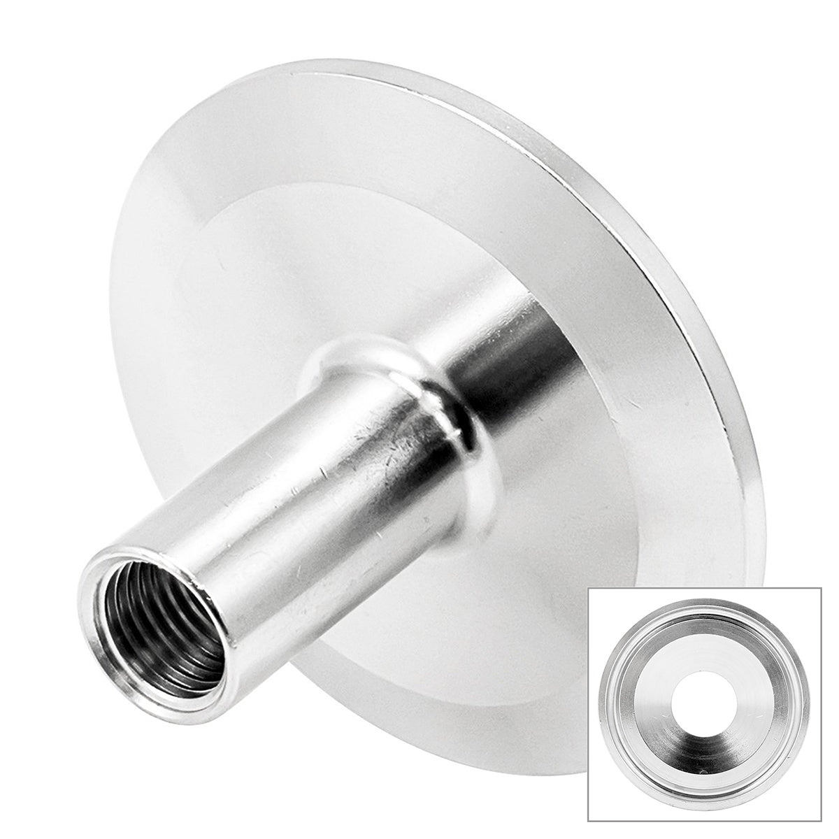 2" Tri Clamp X 1/4" Female NPT Cone Adapter - Tri Clover Sanitary Stainless Steel Fitting