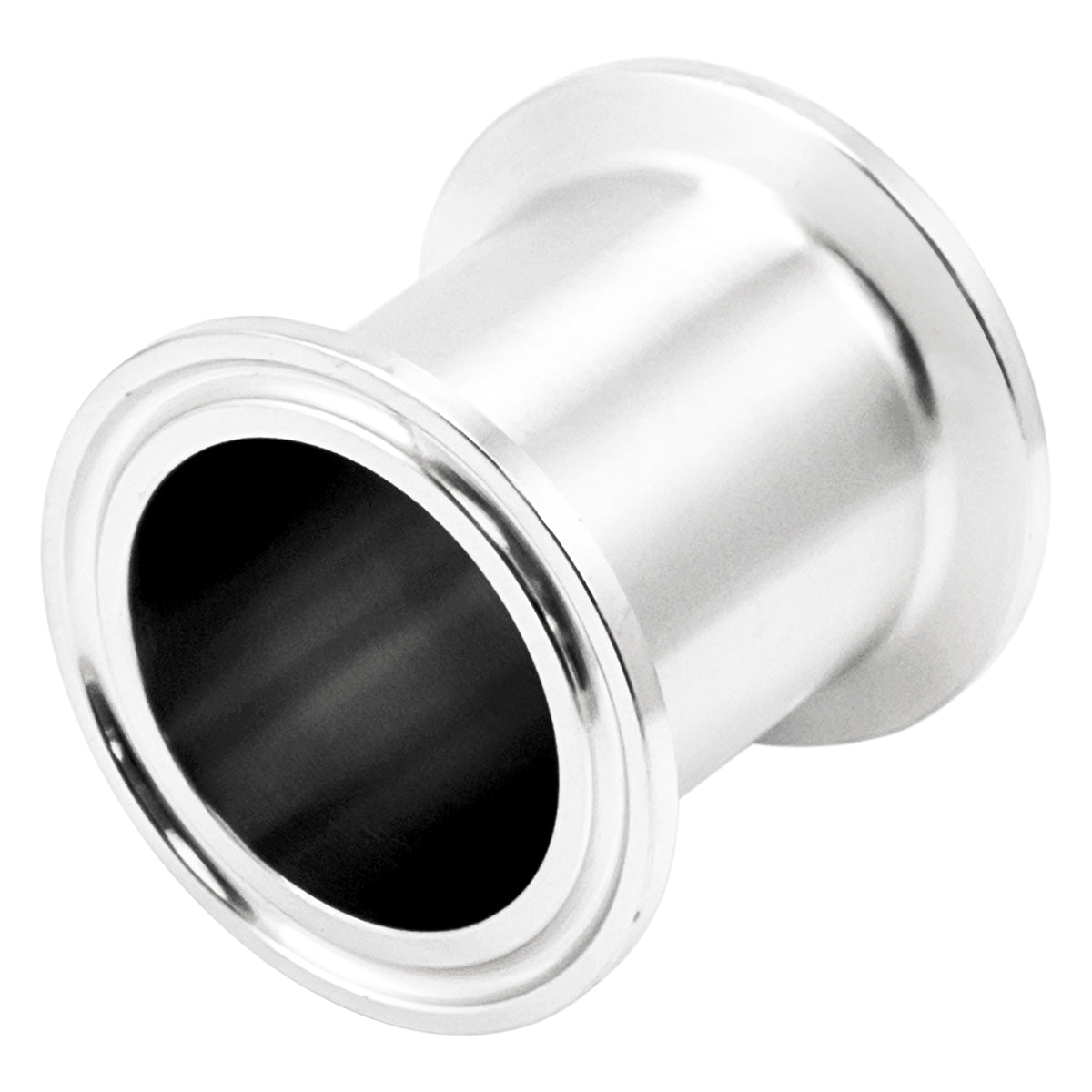 1.5" Tri Clamp Extension Tube (2") - Tri Clover Sanitary Stainless Steel