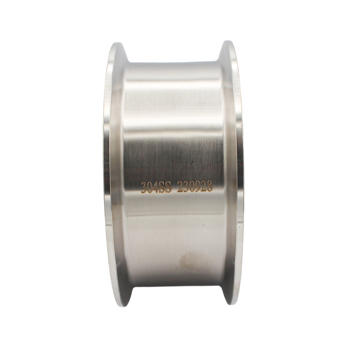 4" Tri Clamp Extension Tube (2") - Tri Clover Sanitary Stainless Steel