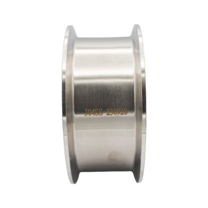 4" Tri Clamp Extension Tube (2") - Tri Clover Sanitary Stainless Steel