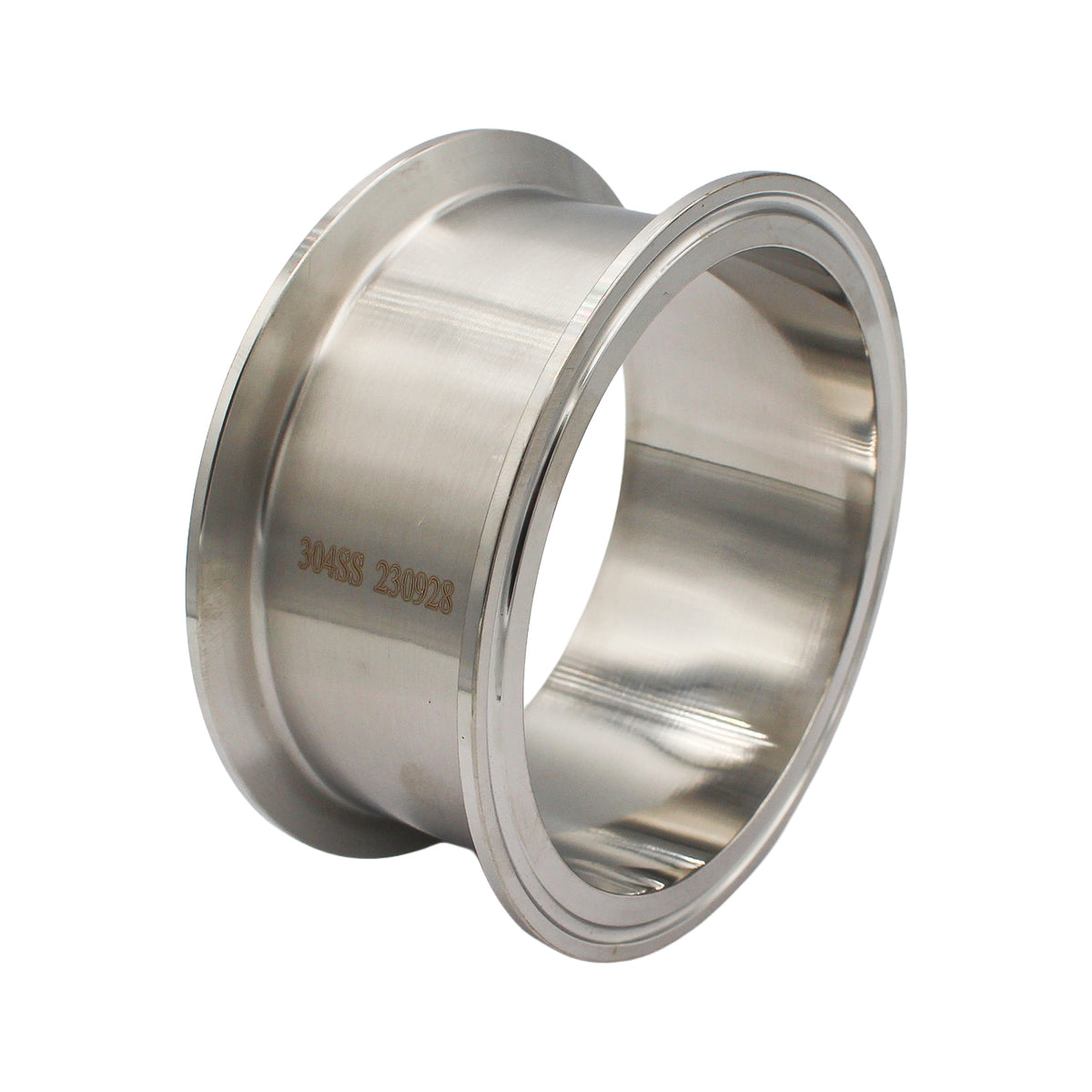 4" Tri Clamp Extension Tube (2") - Tri Clover Sanitary Stainless Steel
