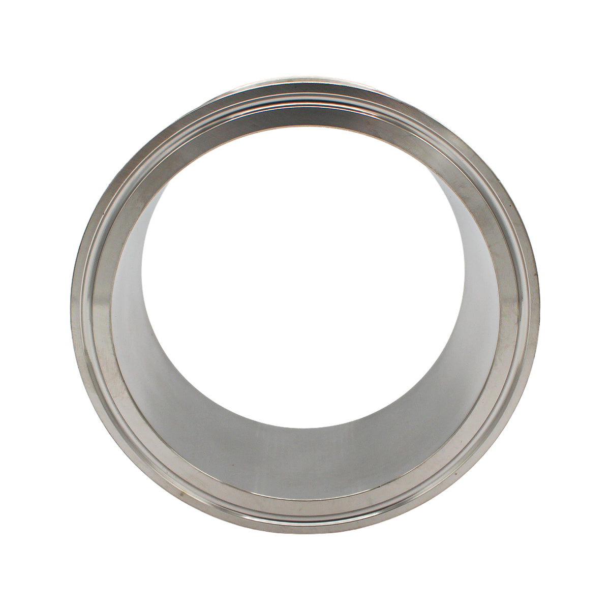4" Tri Clamp Extension Tube (2") - Tri Clover Sanitary Stainless Steel